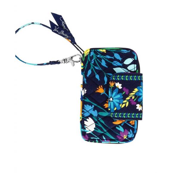 NEW VERA BRADLEY smartphone wristlet in midnight blues - Picture 1 of 2